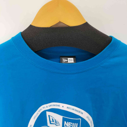 ニューエラ NEW ERA ロゴプリント クルーネック半袖Tシャツ メンズ L