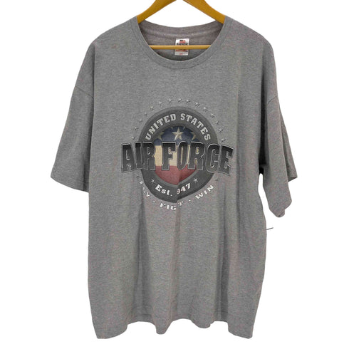 ベイサイド BAYSIDE USA製 air force プリントクルーネック メンズ 2XL