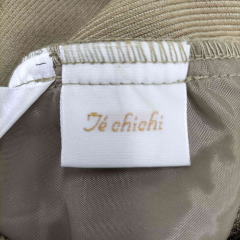 テチチ Te chichi フロント タック カーブ パンツ レディース JPN:M