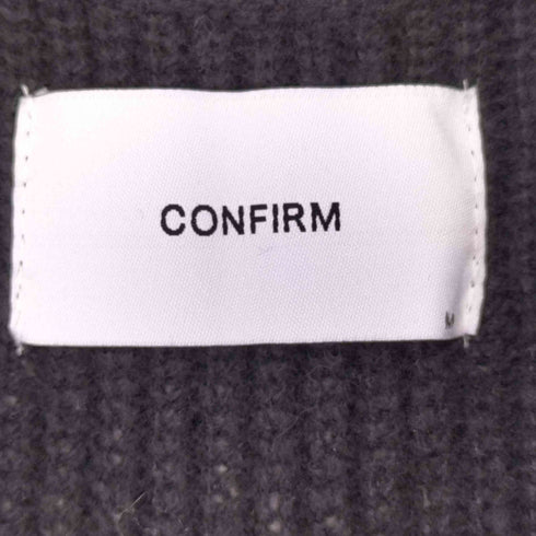 コンファーム CONFIRM ビッグシルエット ダメージニットカーディガン メンズ M