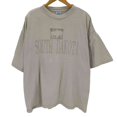 eagle USA製 プリントクルーネック シングルステッチ メンズ import:XXL