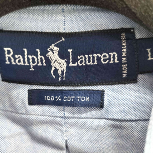 ラルフローレン RALPH LAUREN スモールポニー刺繍 BD S/S シャツ メンズ import:L