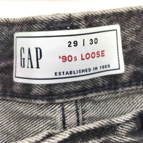 ギャップ Gap 90s LOOSE ブラックデニム パンツ メンズ 29/30