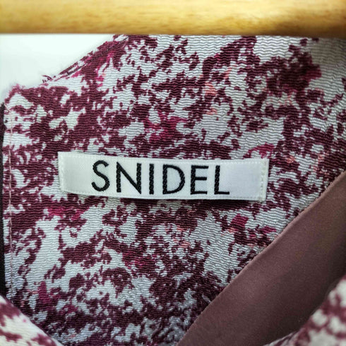 スナイデル snidel バリエーションプリントパフスリワンピース レディース JPN:1