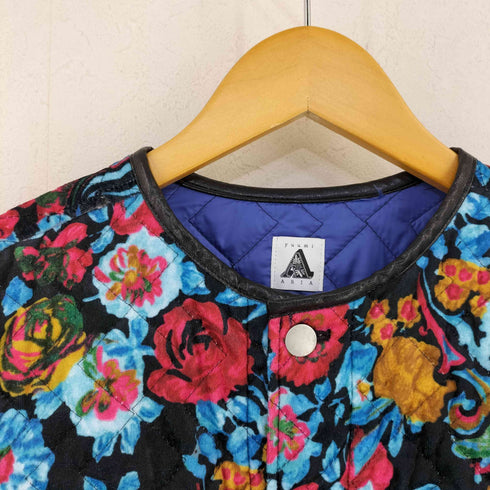 ユウミアリア Yuumi Aria QUILTING PRINT DENIM JACKET レディース FREE
