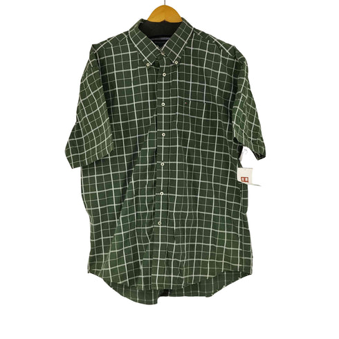 トミーヒルフィガー TOMMY HILFIGER 格子 S/S チェックボタンダウンシャツ メンズ JPN:XL