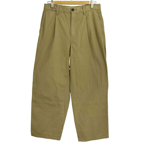ユニクロジェイダブリューアンダーソン UNIQLO JW ANDERSON 25ss タックワイドチノ メンズ 76cm
