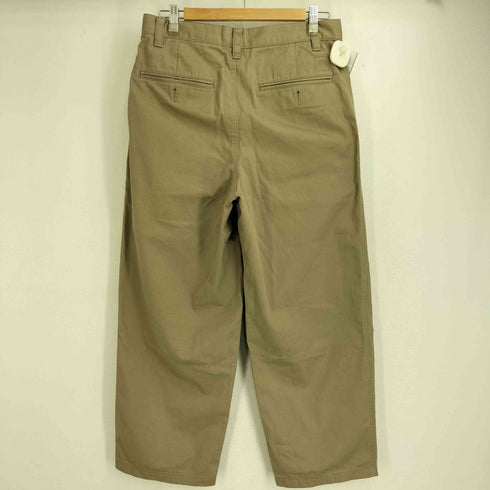 ユニクロジェイダブリューアンダーソン UNIQLO JW ANDERSON 25ss タックワイドチノ メンズ 76cm