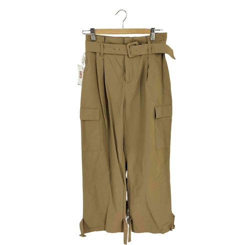 ザラ ZARA ベルテッドカーゴパンツ レディース S