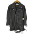 ダイエットブッチャー DIET BUTCHER three-quarter sleeve lamb leather oversize riders ROYAL FLASH別注 メンズ JPN:2