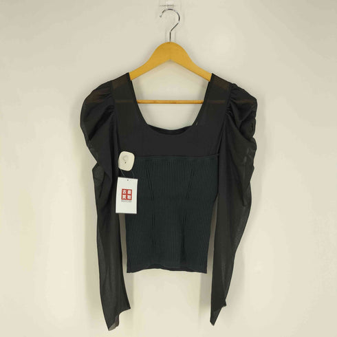 フレイアイディー FRAY I.D シアースリーブカップインコンビプルオーバー レディース ONE SIZE