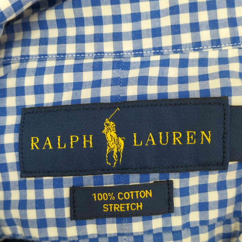 ラルフローレン RALPH LAUREN スモールポニー刺繍 L/S BD ギンガムチェック シャツ メンズ JPN:L