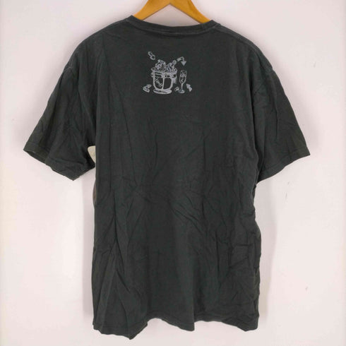 ダイエットブッチャースリムスキン DIET BUTCHER SLIM SKIN プリントクルーネックTシャツ メンズ JPN:XL