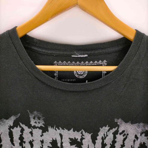 ダイエットブッチャースリムスキン DIET BUTCHER SLIM SKIN プリントクルーネックTシャツ メンズ JPN:XL