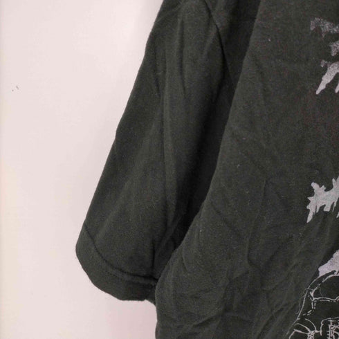 ダイエットブッチャースリムスキン DIET BUTCHER SLIM SKIN プリントクルーネックTシャツ メンズ JPN:XL