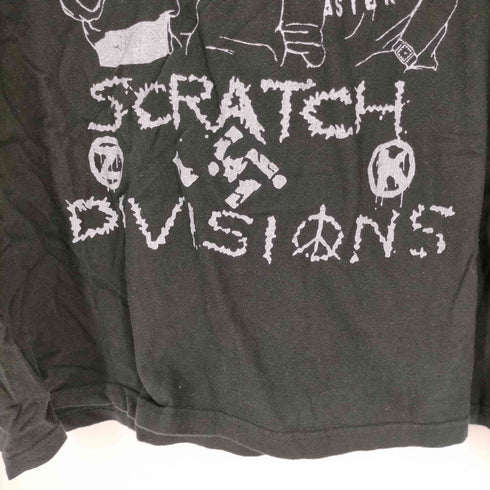 ダイエットブッチャースリムスキン DIET BUTCHER SLIM SKIN プリントクルーネックTシャツ メンズ JPN:XL