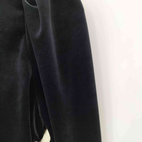 tanakadaisuke 25SS gather neck velour tops Black レディース FREE