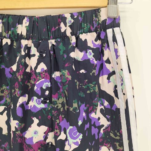アディダスオリジナルス adidas Originals Midi Skirt 総柄 センタースナップボタン ミディ スカート レディース JPN:S