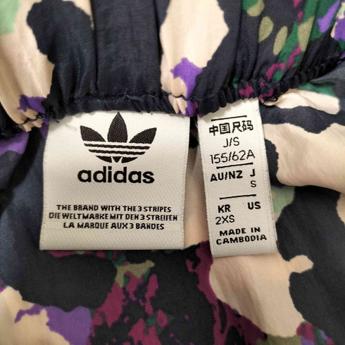 アディダスオリジナルス adidas Originals Midi Skirt 総柄 センタースナップボタン ミディ スカート レディース JPN:S
