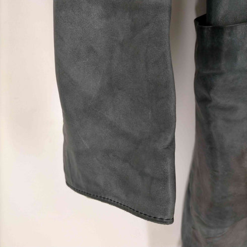 ダイエットブッチャースリムスキン DIET BUTCHER SLIM SKIN レザーコート メンズ