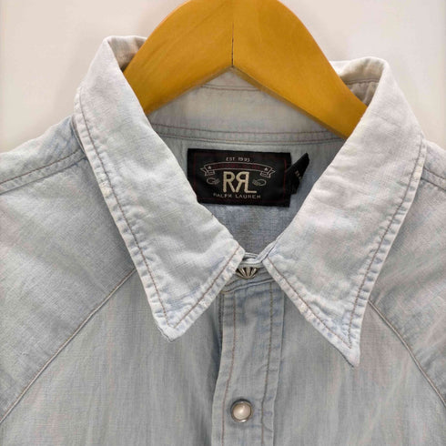 ダブルアールエルラルフローレン RRL RALPH LAUREN ウエスタンシャンブレーシャツ メンズ JPN:L