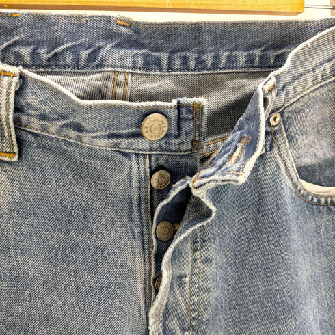 ダブルアールエルラルフローレン RRL RALPH LAUREN USA製 ボタンフライデニムパンツ メンズ 35
