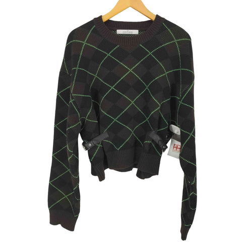ロック rokh Argyle sweater レディース
