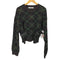 ロック rokh Argyle sweater レディース