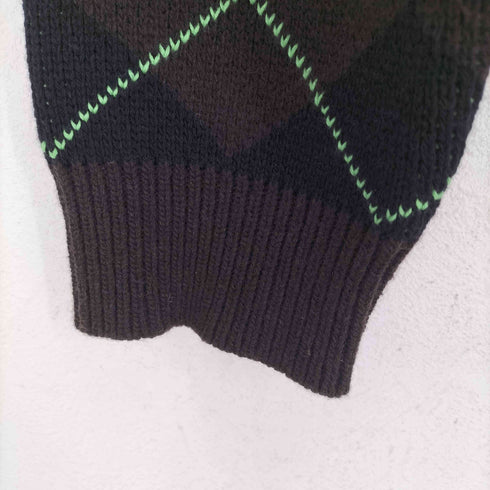 ロック rokh Argyle sweater レディース