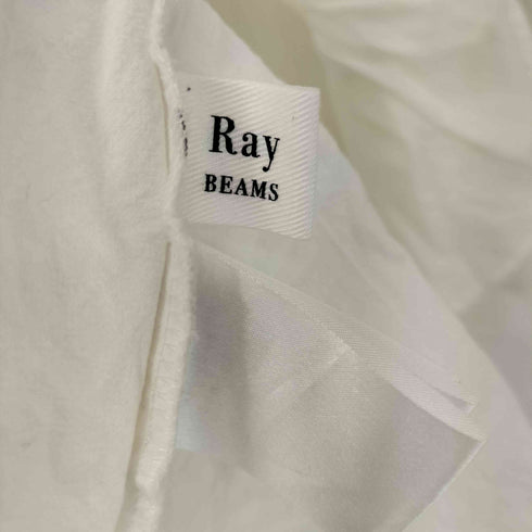 レイビームス Ray BEAMS ウエスト リボン パフスリーブ ブラウス レディース