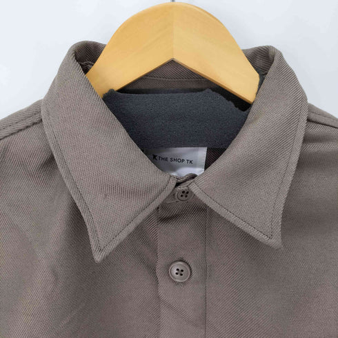 ザショップティーケー THE SHOP TK 二重織CPOシャツ メンズ JPN:L
