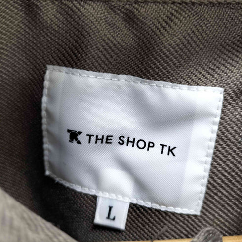 ザショップティーケー THE SHOP TK 二重織CPOシャツ メンズ JPN:L