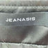ジーナシス JEANASIS サテンペプラム ジップベスト レディース FREE