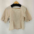 レイビームス Ray BEAMS 20SS ベルテッドスクエアネックブラウス レディース