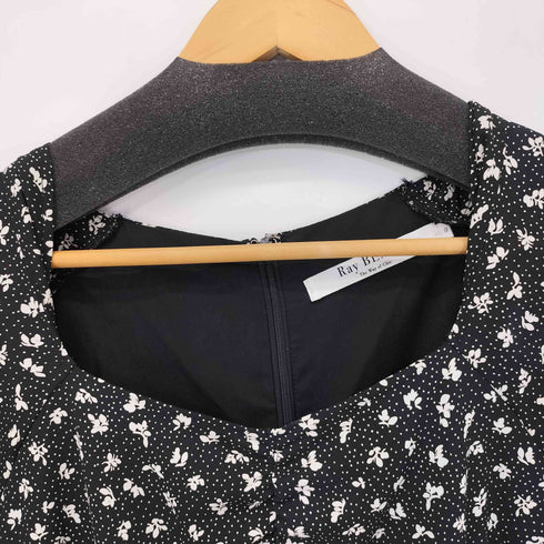 レイビームス Ray BEAMS 20SS ドット フラワー マキシワンピース レディース FREE