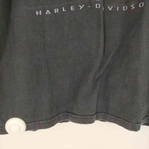 ハーレーダビッドソン HARLEY-DAVIDSON 両面プリント クルーネックTシャツ メンズ