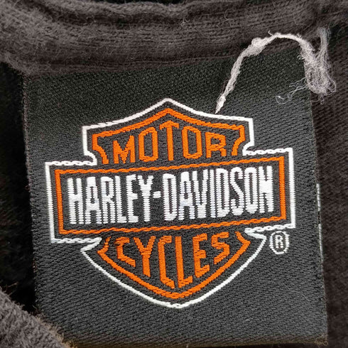 ハーレーダビッドソン HARLEY-DAVIDSON 両面プリント クルーネックTシャツ メンズ