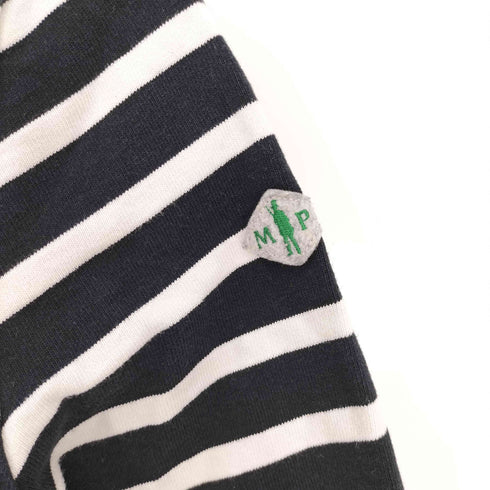 マッキントッシュフィロソフィー MACKINTOSH PHILOSOPHY ロゴ 刺繍 ワッペン ステッチ ポケット ボーダー ボートネック ミニ ワンピース レディース 2
