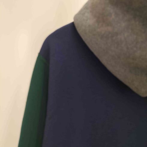 ポロラルフローレン POLO RALPH LAUREN ポニー 刺繍 クレイジーパターン 配色 プルオーバー パーカー メンズ import:L