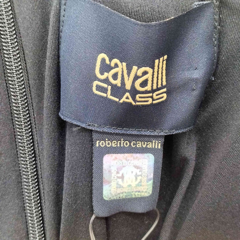ロベルトカヴァリ roberto cavalli 総柄 素材切替 S/S ワンピース レディース