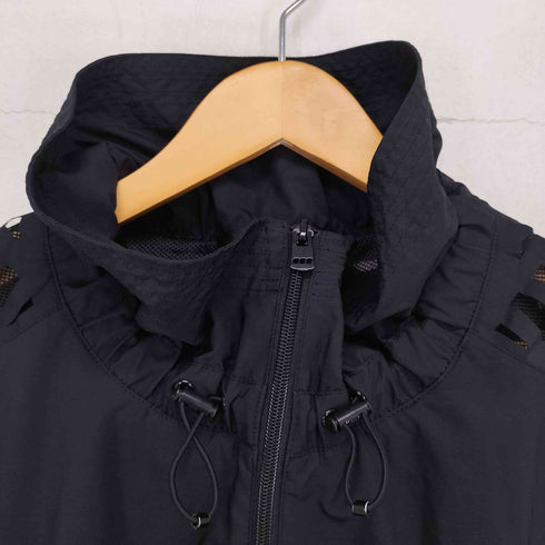 LORNA JANE ACTIVE カットアウトデザイン スタンドカラー ジップアップ レディース JPN:L