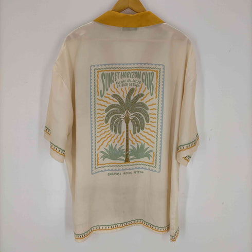 ベルシュカ BERSHKA オープンカラーシャツ メンズ JPN:XL