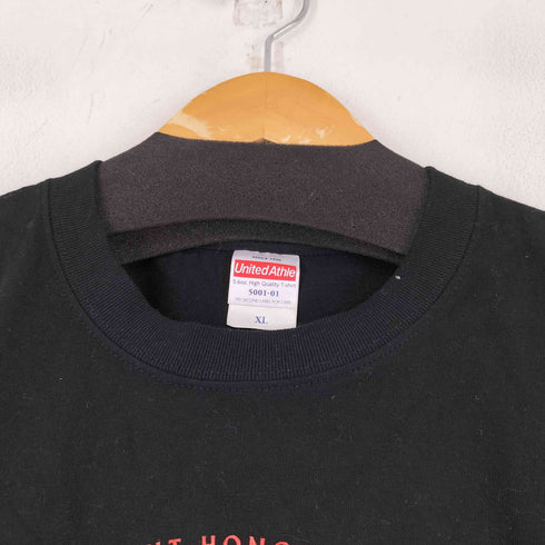 ユナイテッドアスレ UNITED ATHLE プリントクルーネックTシャツ メンズ JPN:XL