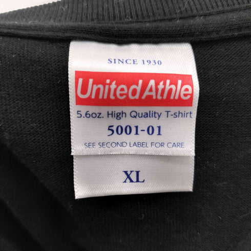 ユナイテッドアスレ UNITED ATHLE プリントクルーネックTシャツ メンズ JPN:XL