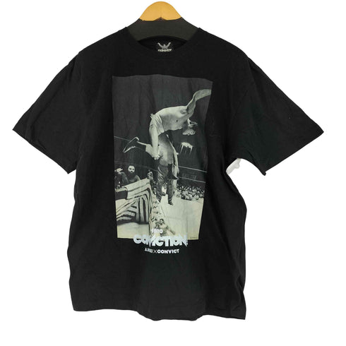CONVICT プリントクルーネックTシャツ メンズ JPN:XL