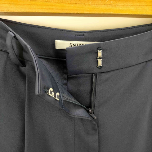 スナイデル snidel サテンワイドタックパンツ レディース