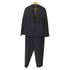 RIRIYANO 「洗える」 テーパードパンツスーツセットアップ レディース