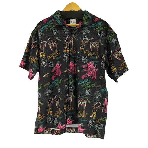HAOMING マルチカラー総柄シャツ メンズ JPN:XL
