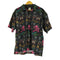 HAOMING マルチカラー総柄シャツ メンズ JPN:XL