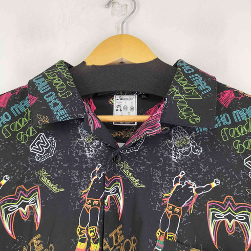 HAOMING マルチカラー総柄シャツ メンズ JPN:XL